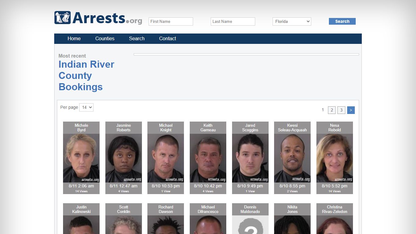 Indian River County Arrests and Inmate Search